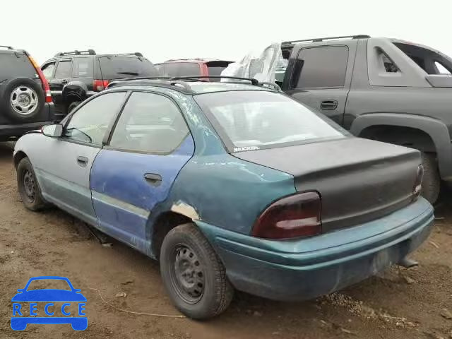 1995 DODGE NEON HIGHL 1B3ES47C9SD566792 image 2