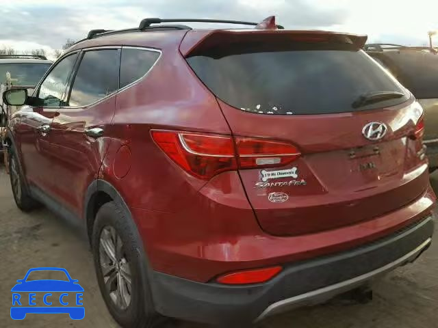 2013 HYUNDAI SANTA FE S 5XYZUDLB1DG107624 image 2