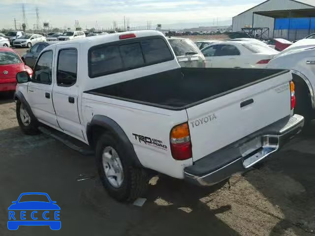 2003 TOYOTA TACOMA PRE 5TEGN92N13Z247058 image 2