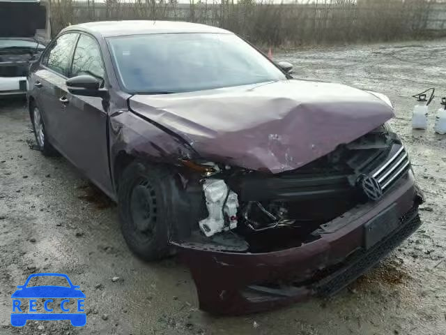 2013 VOLKSWAGEN PASSAT S 1VWAP7A34DC117292 image 0