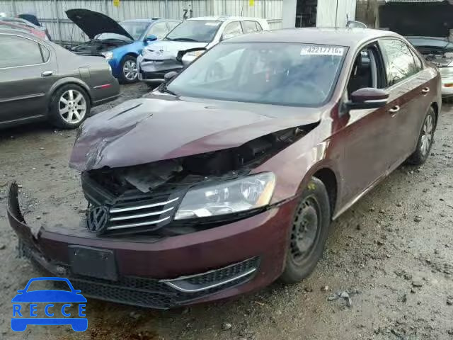2013 VOLKSWAGEN PASSAT S 1VWAP7A34DC117292 image 1