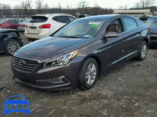 2016 HYUNDAI SONATA ECO 5NPE24AA0GH424337 зображення 1