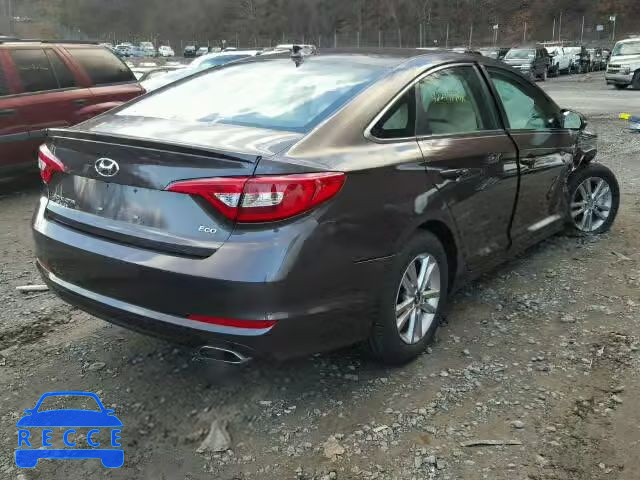 2016 HYUNDAI SONATA ECO 5NPE24AA0GH424337 зображення 3