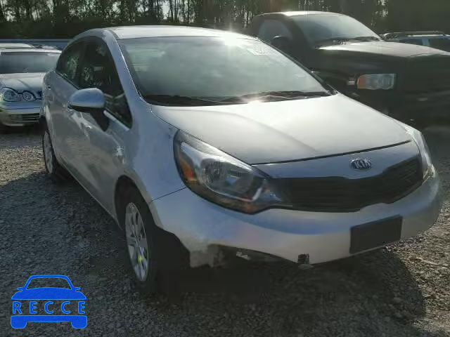 2014 KIA RIO LX KNADM4A33E6323529 image 0
