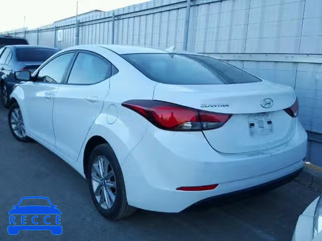 2015 HYUNDAI ELANTRA SE 5NPDH4AEXFH604646 Bild 2