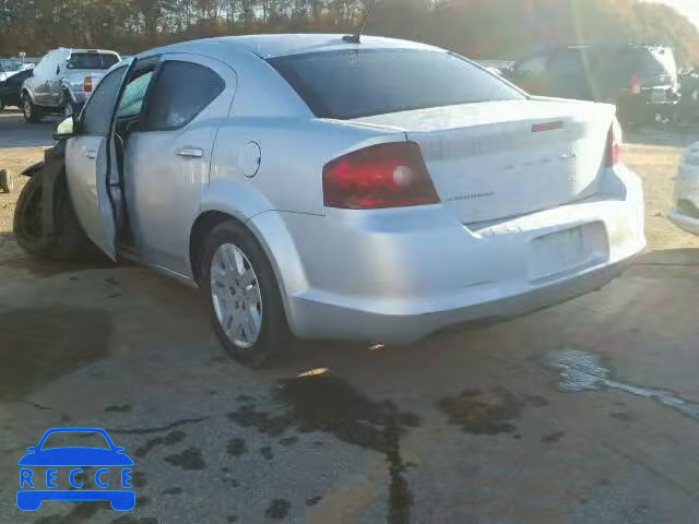 2012 DODGE AVENGER SE 1C3CDZAB5CN102427 image 2