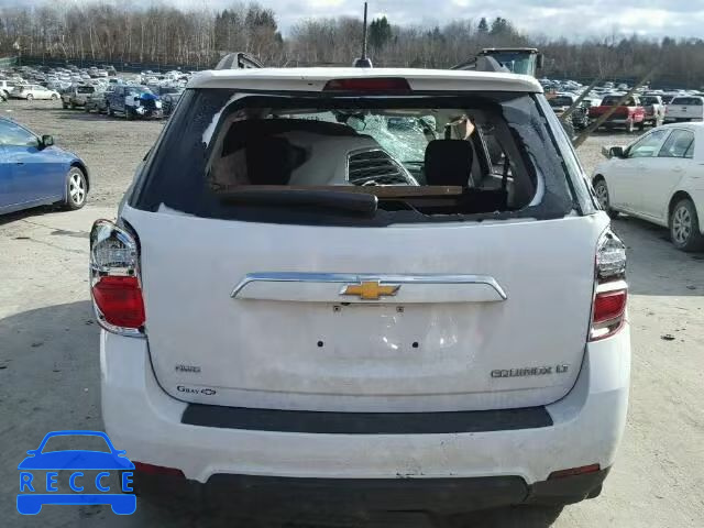 2016 CHEVROLET EQUINOX LT 2GNFLFEK7G6112639 зображення 9