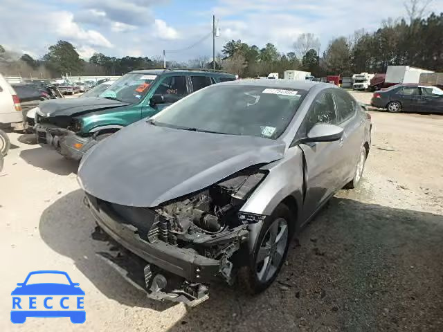 2012 HYUNDAI ELANTRA GL KMHDH4AE3CU424292 image 1