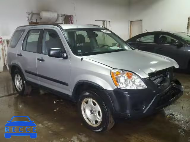 2006 HONDA CR-V LX JHLRD785X6C059264 зображення 0