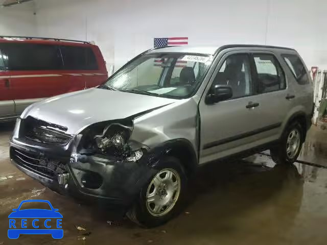 2006 HONDA CR-V LX JHLRD785X6C059264 зображення 1