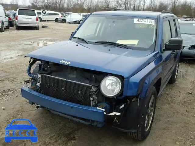 2009 JEEP PATRIOT SP 1J4FT28B49D187052 image 1