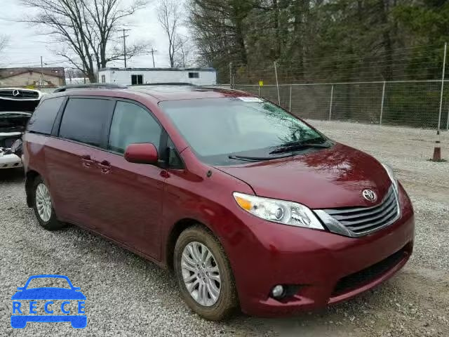 2014 TOYOTA SIENNA XLE 5TDYK3DC2ES473163 image 0