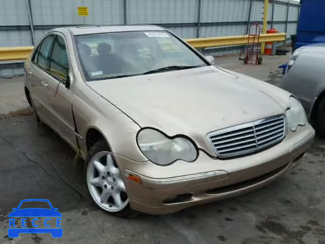 2001 MERCEDES-BENZ C240 WDBRF61J91F078225 image 0