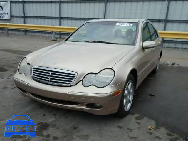 2001 MERCEDES-BENZ C240 WDBRF61J91F078225 image 1