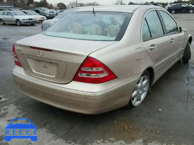 2001 MERCEDES-BENZ C240 WDBRF61J91F078225 Bild 3