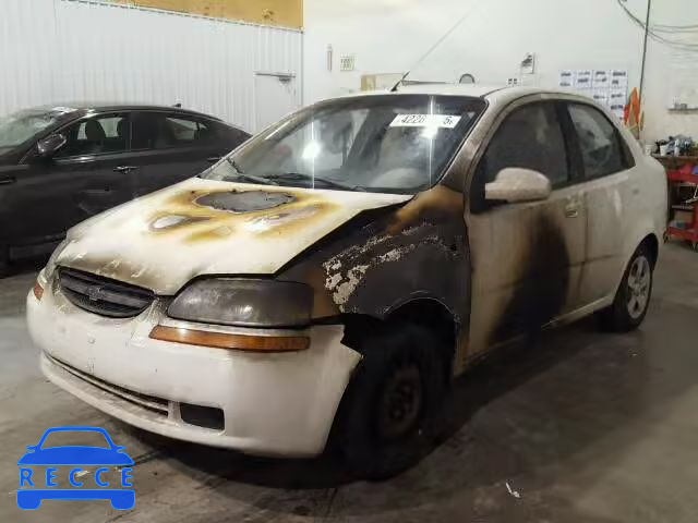 2005 CHEVROLET AVEO/LS KL1TD52645B293937 зображення 1