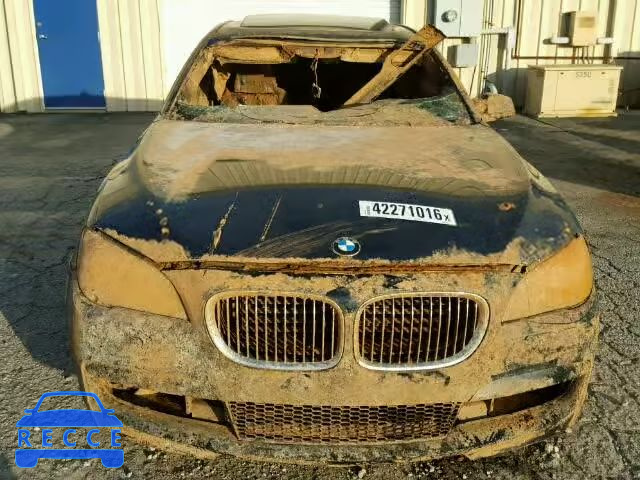 2012 BMW 750I WBAKA8C59CDX01142 зображення 9