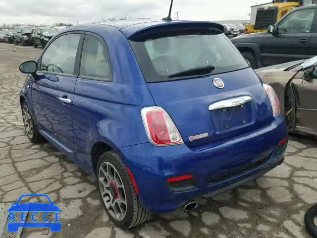 2012 FIAT 500 SPORT 3C3CFFBR9CT201157 image 2