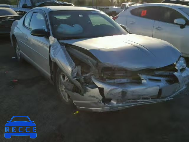 2003 CHEVROLET MONTE CARL 2G1WW12E039375896 image 0