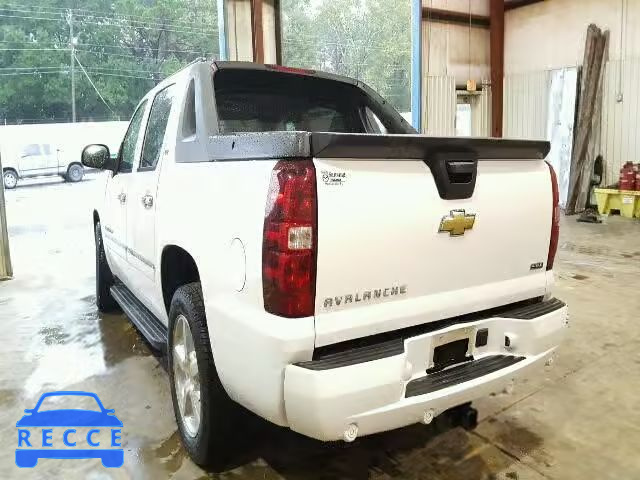 2009 CHEVROLET AVALANCHE 3GNEC32039G116675 image 2