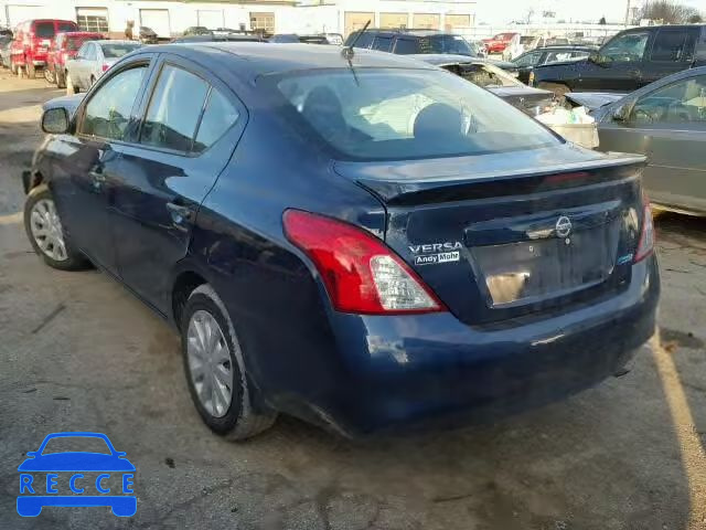 2013 NISSAN VERSA S/S 3N1CN7AP7DL839335 image 2