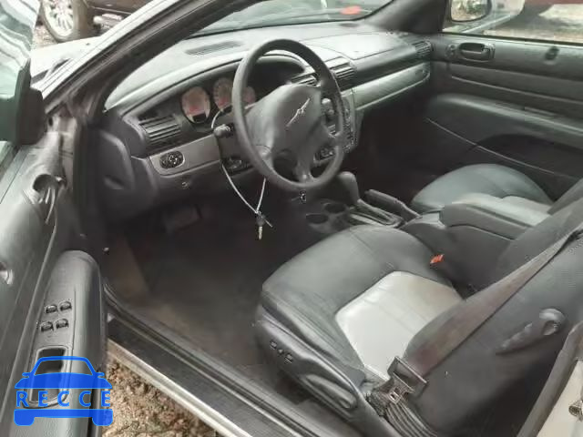 2005 CHRYSLER SEBRING GT 1C3EL75R65N586196 зображення 8