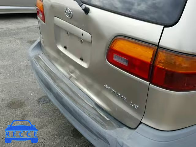 2000 TOYOTA SIENNA LE/ 4T3ZF13C9YU187604 зображення 9