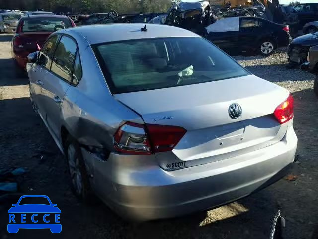 2012 VOLKSWAGEN PASSAT S 1VWAH7A38CC020642 image 2