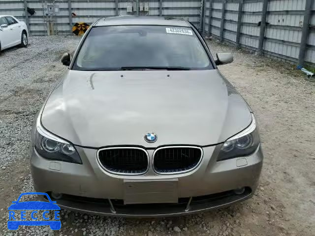 2005 BMW 530I WBANA73575B816361 Bild 9