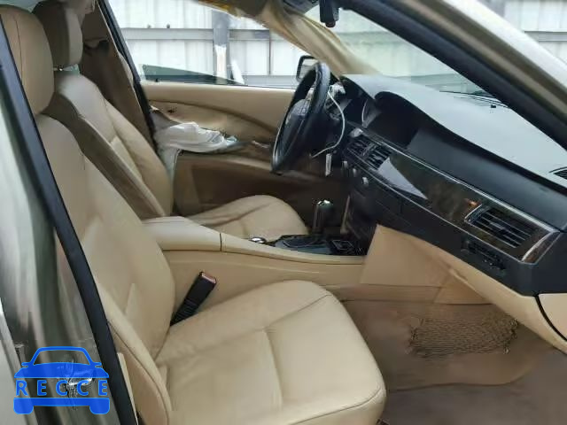 2005 BMW 530I WBANA73575B816361 image 4