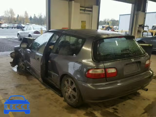 1992 HONDA CIVIC SI 2HGEH3386NH529006 зображення 2