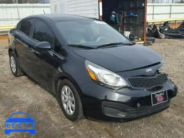 2013 KIA RIO LX KNADM4A36D6281386 image 0