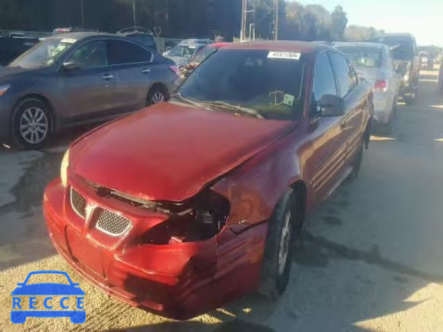 2001 PONTIAC GRAND AM S 1G2NF52E81C214734 зображення 1