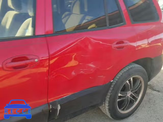 2005 HYUNDAI SANTA FE G KM8SC13D55U887241 зображення 9