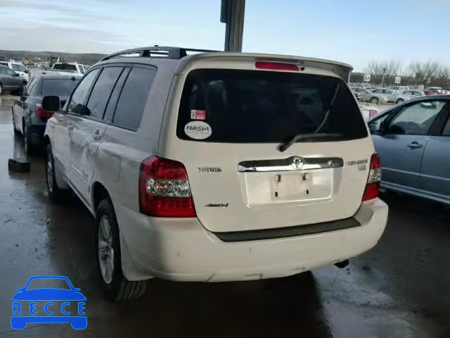 2006 TOYOTA HIGHLANDER JTEEW21A860025546 зображення 2