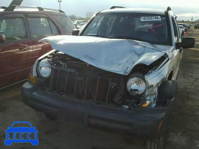 2007 JEEP LIBERTY SP 1J4GK48K47W504932 зображення 9