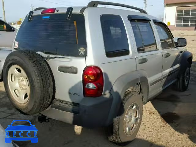 2007 JEEP LIBERTY SP 1J4GK48K47W504932 image 3