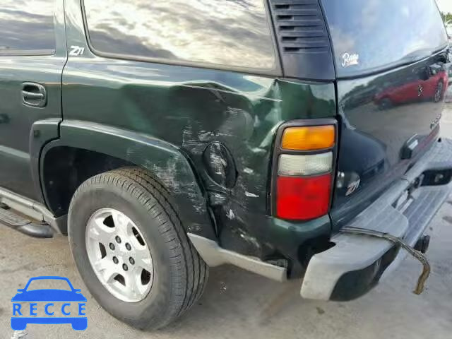 2004 CHEVROLET TAHOE K150 1GNEK13T84R233239 зображення 9