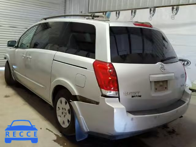 2006 NISSAN QUEST S/SE 5N1BV28U26N118541 зображення 2