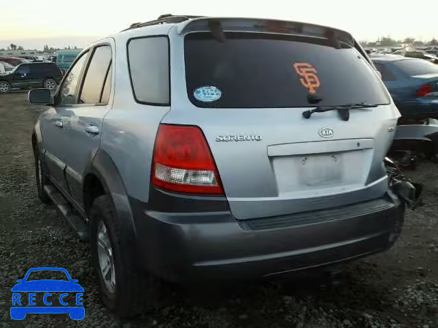 2004 KIA SORENTO EX KNDJC733845310500 image 2