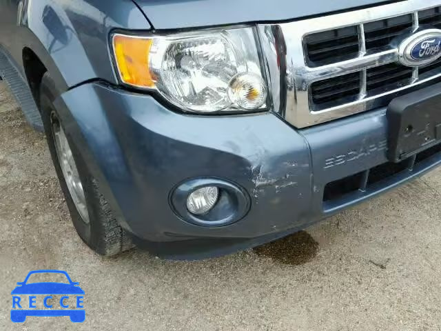 2011 FORD ESCAPE XLT 1FMCU0D7XBKA82881 image 9