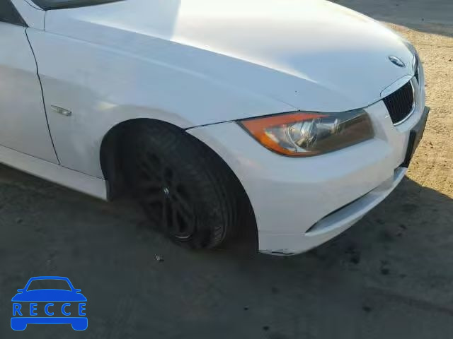 2007 BMW 328I WBAVA33517KX71106 image 9