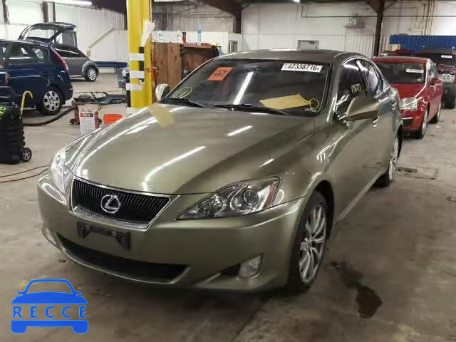 2007 LEXUS IS250 AWD JTHCK262075014908 image 1