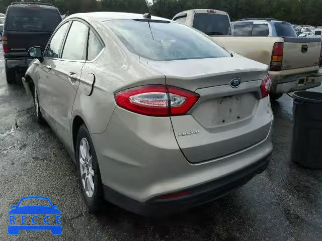 2015 FORD FUSION S 3FA6P0G79FR231048 image 2