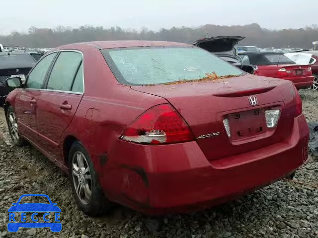 2007 HONDA ACCORD SE 1HGCM56347A102777 image 2