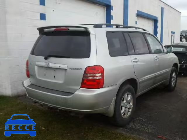 2003 TOYOTA HIGHLANDER JTEHF21A130118627 зображення 3