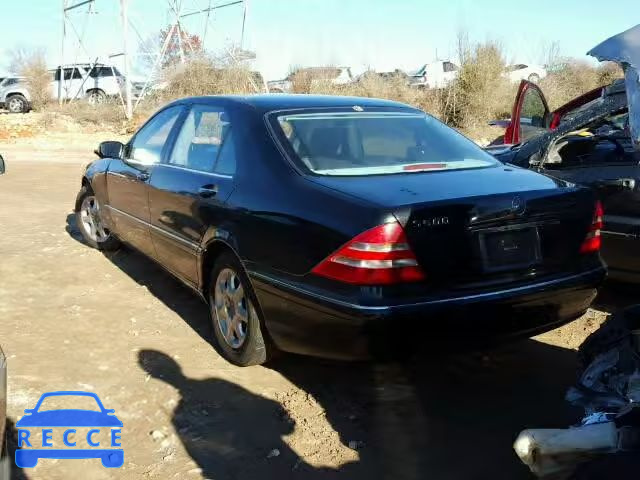 2000 MERCEDES-BENZ S430 WDBNG70J0YA029621 зображення 2