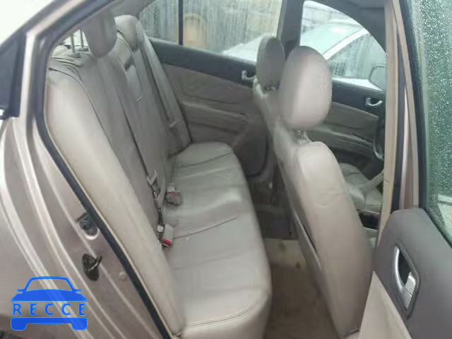 2006 HYUNDAI SONATA GLS 5NPEU46F66H104405 зображення 5