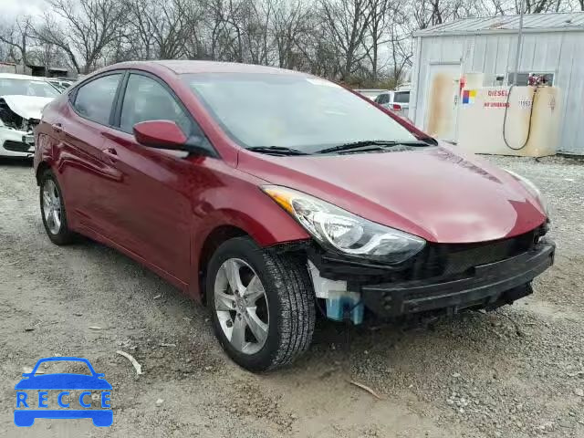2012 HYUNDAI ELANTRA GL KMHDH4AEXCU310337 Bild 0