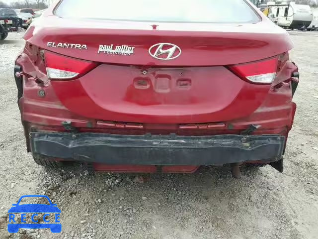 2012 HYUNDAI ELANTRA GL KMHDH4AEXCU310337 Bild 9
